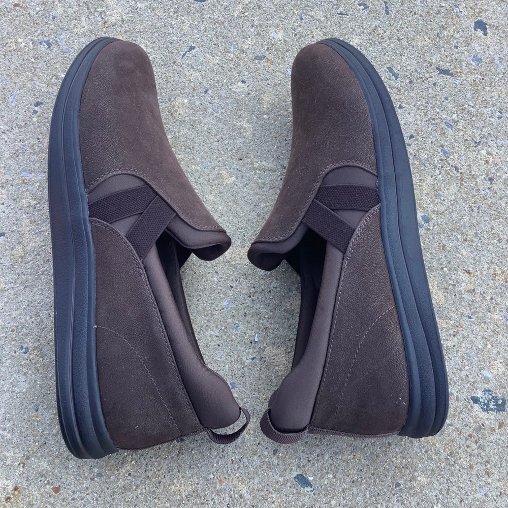 Clarks Cloudsteppers Brown Slip On Loafers Womens 9.5M 261689554070 Walking - Picture 8 of 11